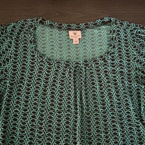 Set of 3 Worthington Scoop Neck Cap Sleeve Tops - Size Large - Picture 5 of 16